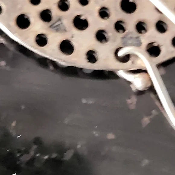 Silpada Sterling Silver Pearl & Stone Dangle Earrings Stamped Signed 3 1… - Picture 10 of 14